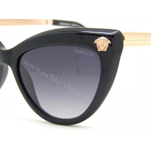 Очки VERSACE BLACK MOD.4358 1002 14B 3N (size 64-16-125)